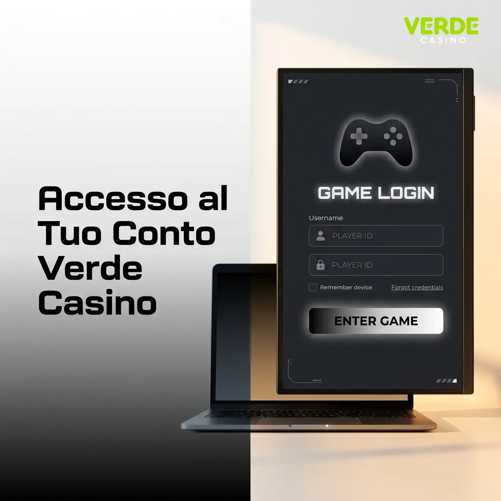 Guida passo passo per accedere al conto Verde Casino con email e password