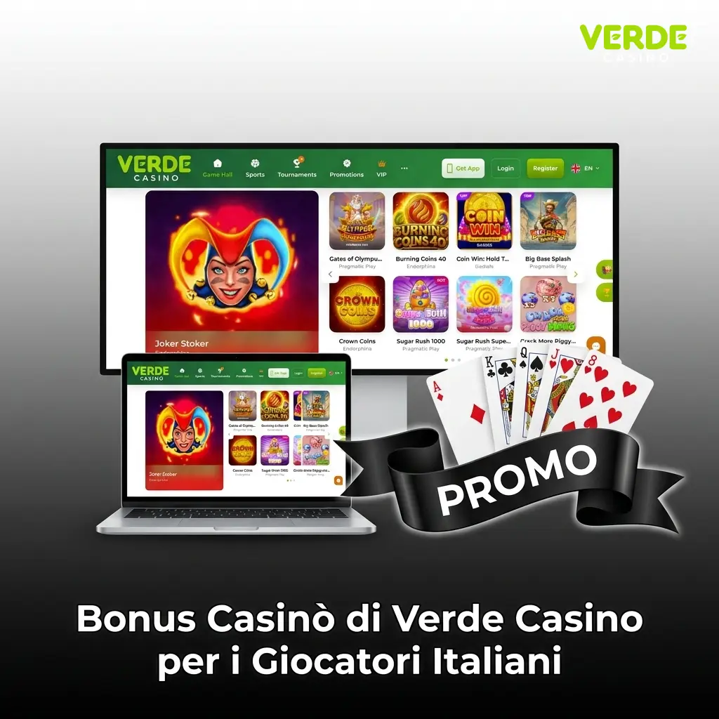 Bonus casinò Verde Casino per giocatori italiani: promozioni su slot, tavoli e live con condizioni chiare