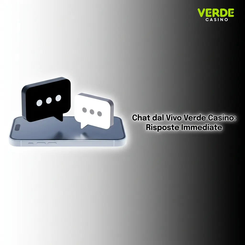 Operatore Verde Casino disponibile nella live chat 24/7 per assistenza immediata in italiano