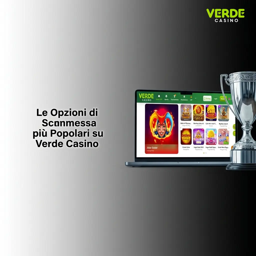 Opzioni di scommessa popolari su Verde Casino per ogni tipo di giocatore, dalle classiche alle più dinamiche