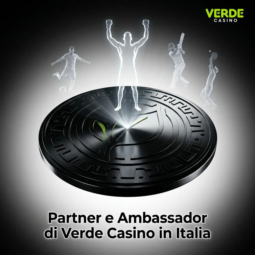 Partner e Ambassador di Verde Casino Italia con Evolution Gaming, Pragmatic Play, NetEnt e Sportradar