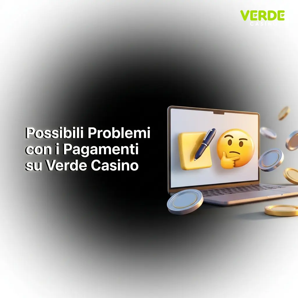 Problemi con pagamenti su Verde Casino: depositi, prelievi e soluzioni per transazioni bloccate o rifiutate