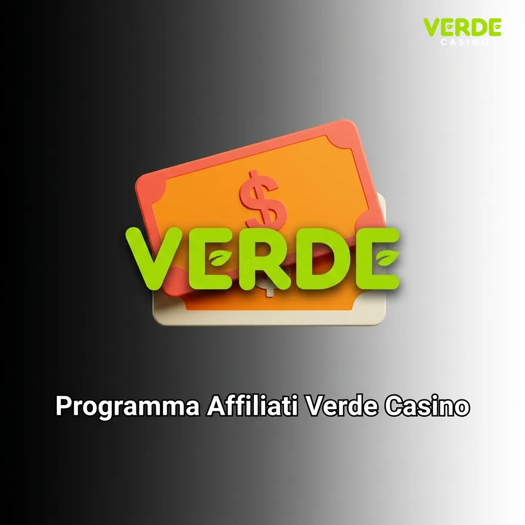 Programma affiliati Verde Casino: commissioni revenue share, banner e supporto dedicato per webmaster e influencer iGaming