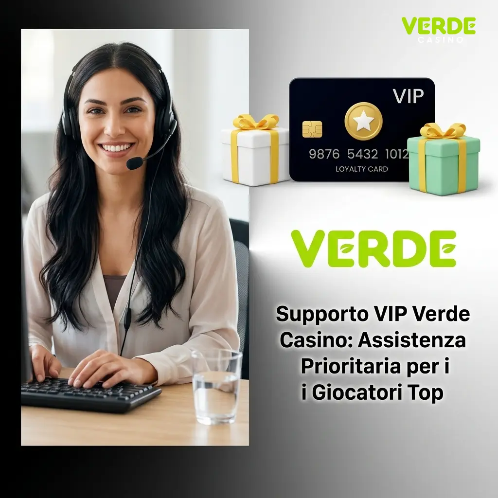 Supporto VIP Verde Casino: assistenza prioritaria con account manager e tempi di risposta ridotti per giocatori top