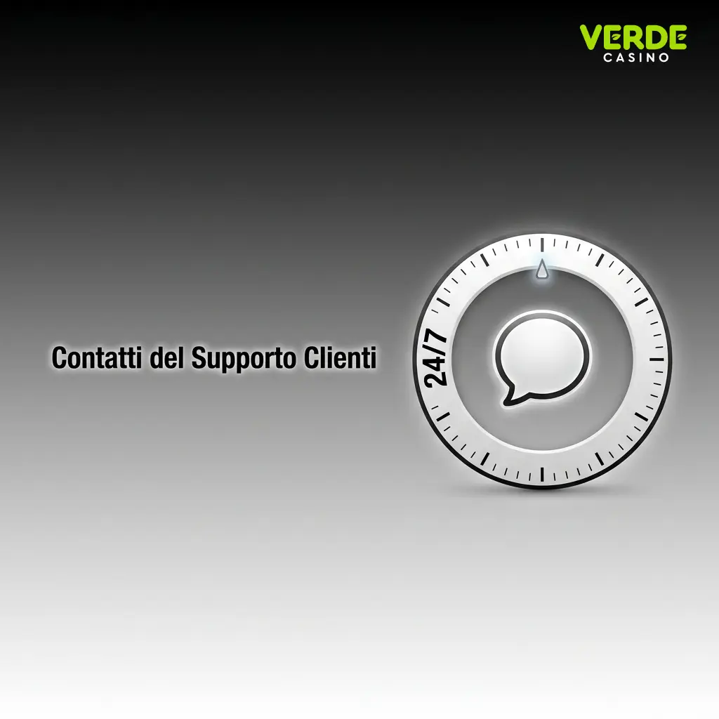 Team di supporto clienti Verde Casino disponibile 24/7 tramite live chat, email e centro assistenza FAQ